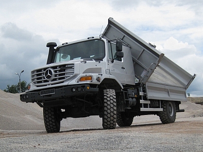 Самосвальный кузов с трёхсторонней разгрузкой KH-Kipper W3F